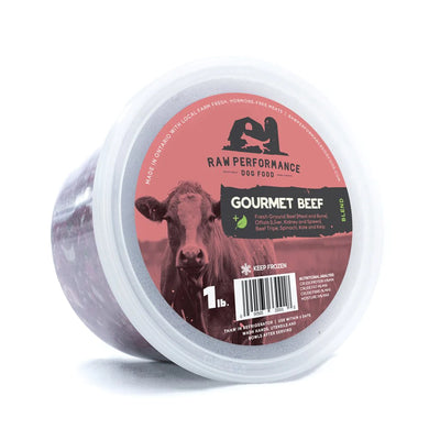 Raw Performance Gourmet Beef Blend (1lb) - Tail Blazers Etobicoke