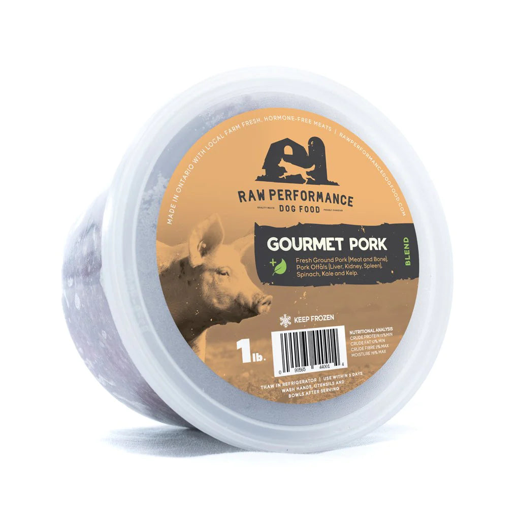 Raw Performance Gourmet Pork Blend (1lb) - Tail Blazers Etobicoke