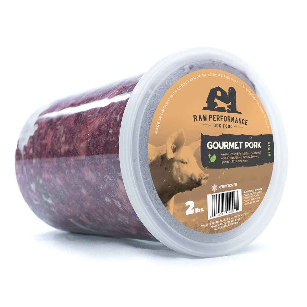 Raw Performance Gourmet Pork Blend (2lb) - Tail Blazers Etobicoke