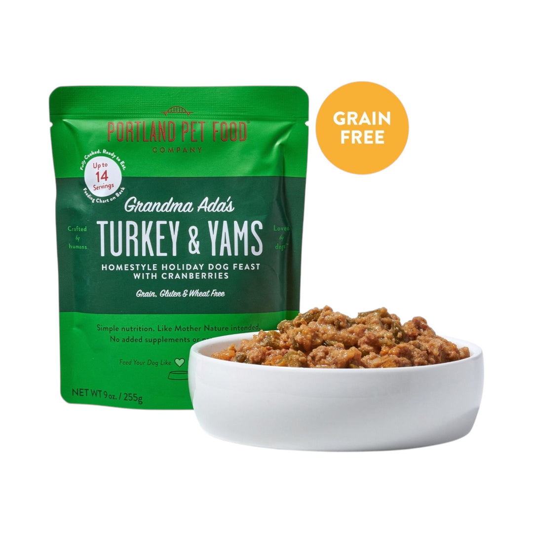 Portland Gf Turkey &amp; Yams Dog (9oz)