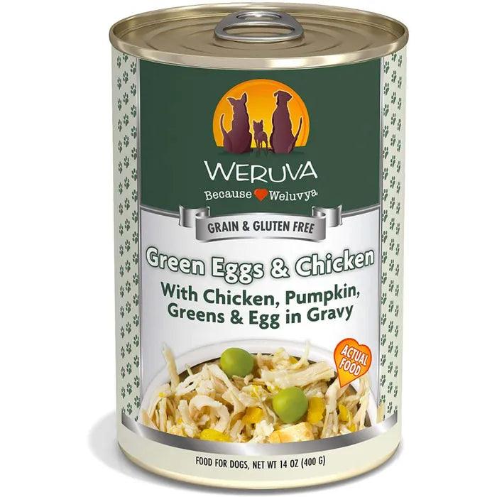 WERUVA GREEN EGGS/CHICK DOG CAN 14OZ - Tail Blazers Etobicoke