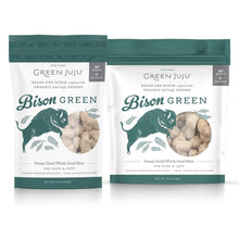 Green Juju Freeze-Dried Bison Green Bites (6oz) - Tail Blazers Etobicoke