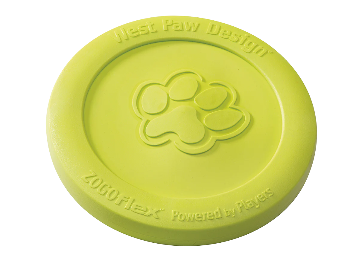 West Paw Zisc Rubber Frisbee Dog Toy (SM) - Tail Blazers Etobicoke