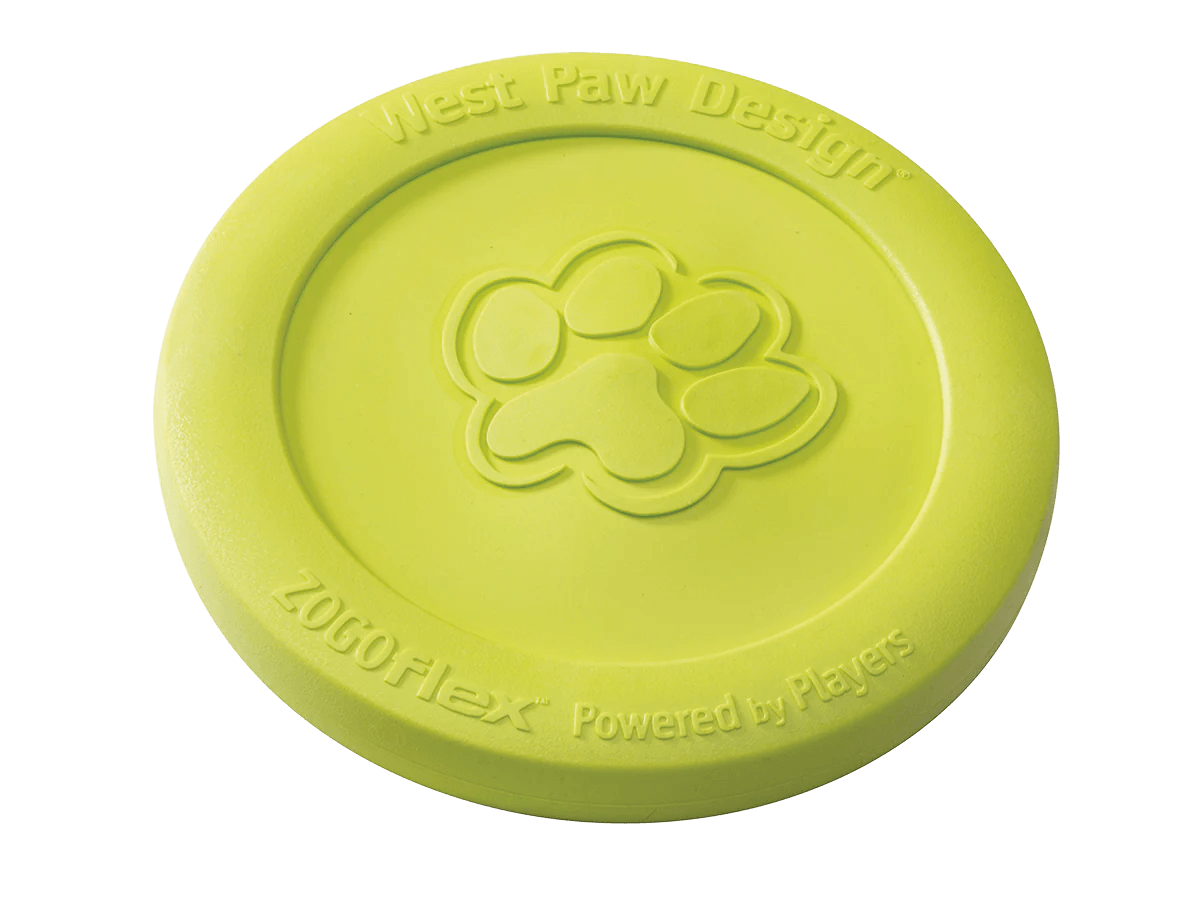 West Paw Zisc Rubber Frisbee Dog Toy (SM) - Tail Blazers Etobicoke