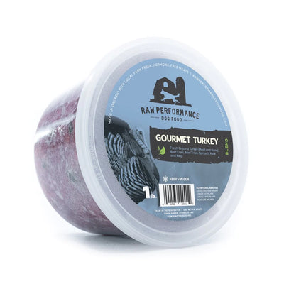 Raw Performance Gourmet Turkey Blend (1lb) - Tail Blazers Etobicoke