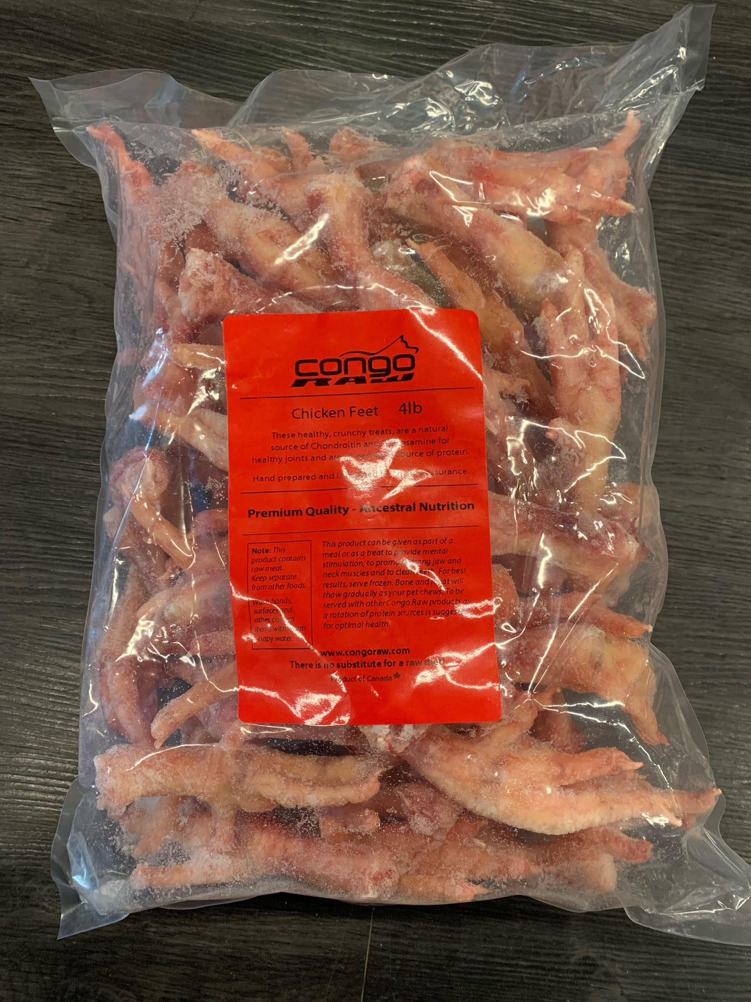 Congo Chicken Feet (4lb) - Tail Blazers Etobicoke