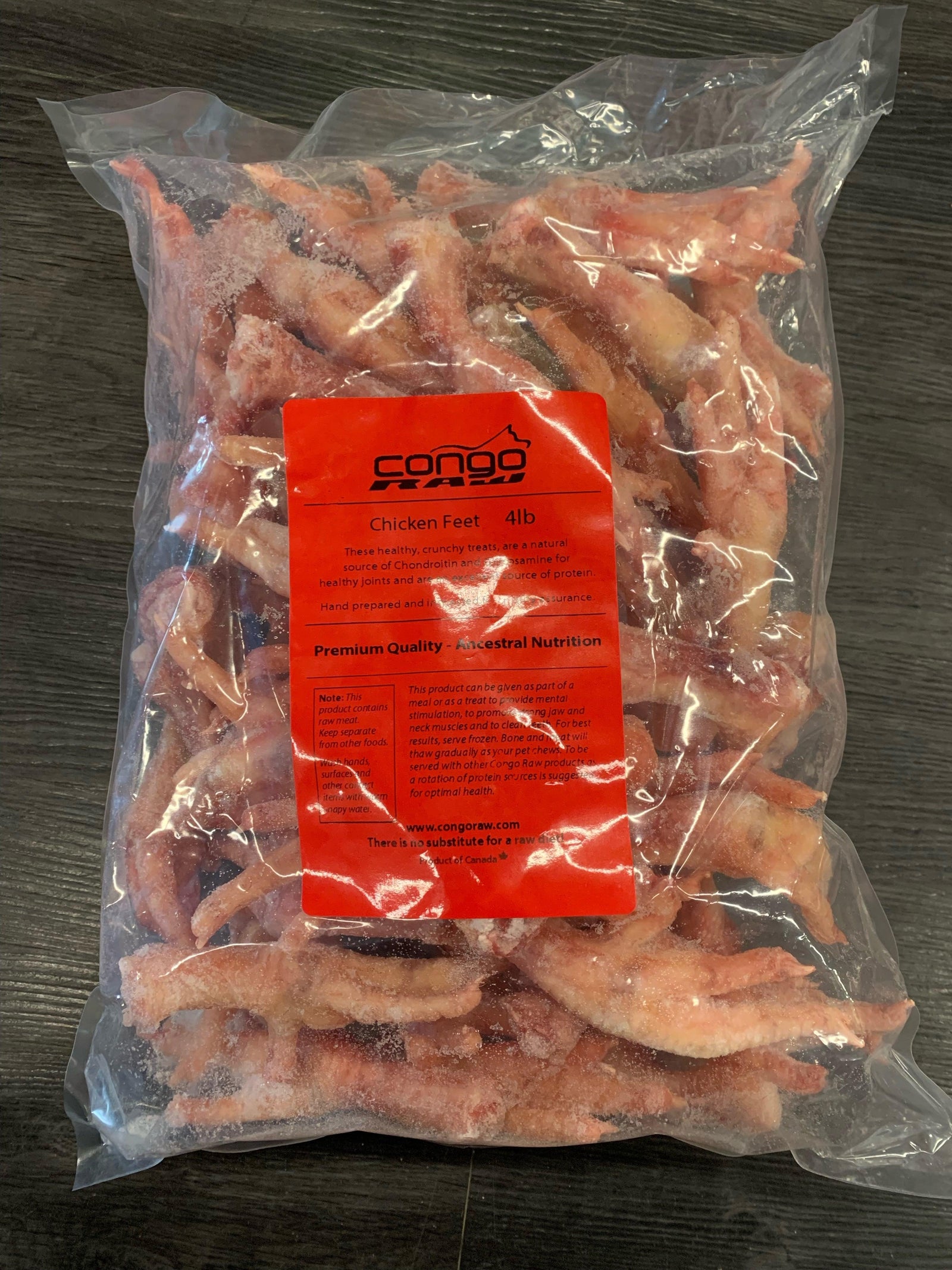 Congo Chicken Feet (4lb) - Tail Blazers Etobicoke