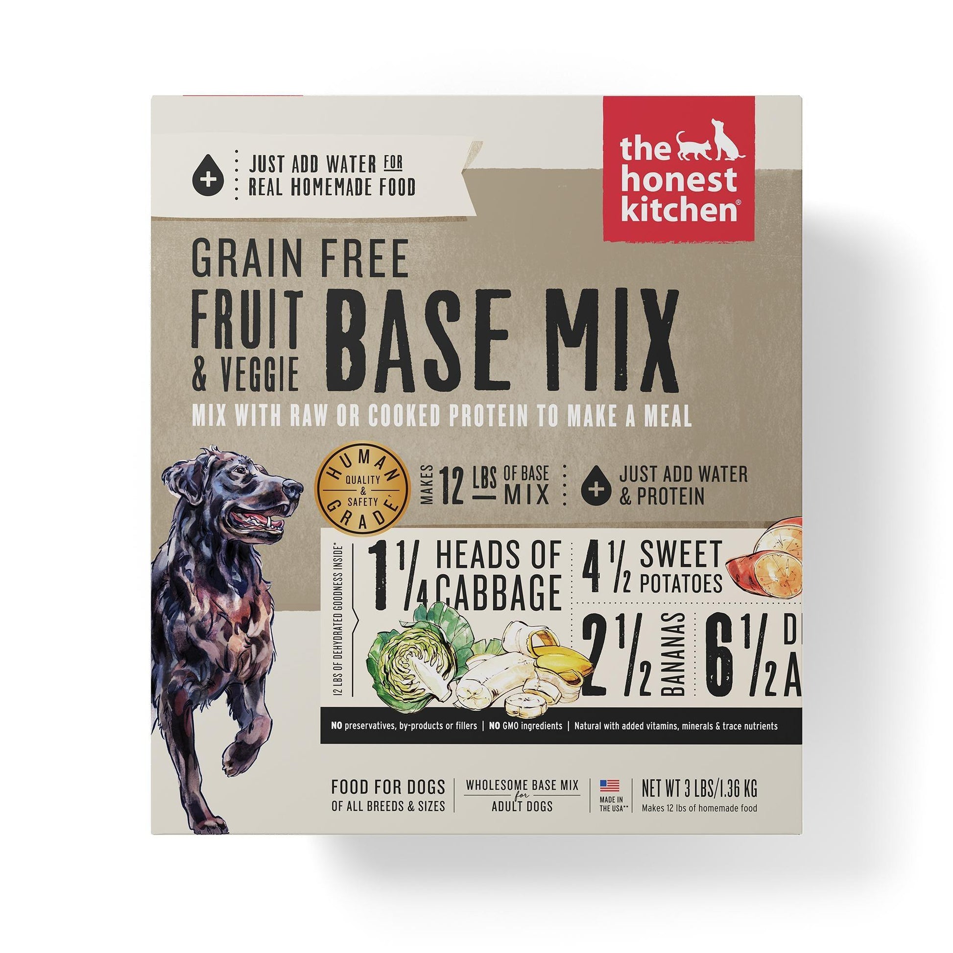 HK BASE MIX GF FRUIT/VEGGIE 3LB - Tail Blazers Etobicoke