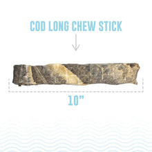 Icelandic Cod Skin Chew Stick 10" 2pack