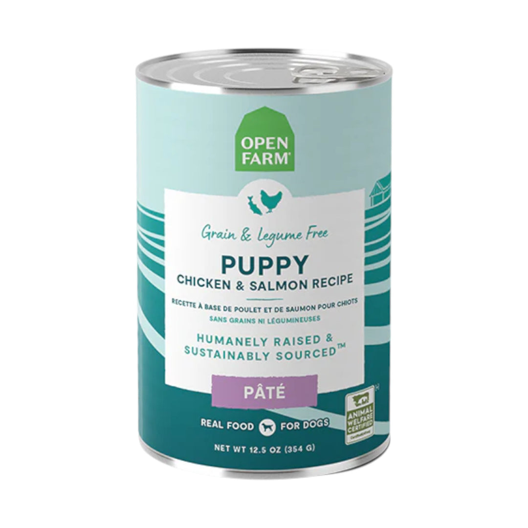 OPEN FARM PUPPY CH/SM PATE CAN 12.5OZ