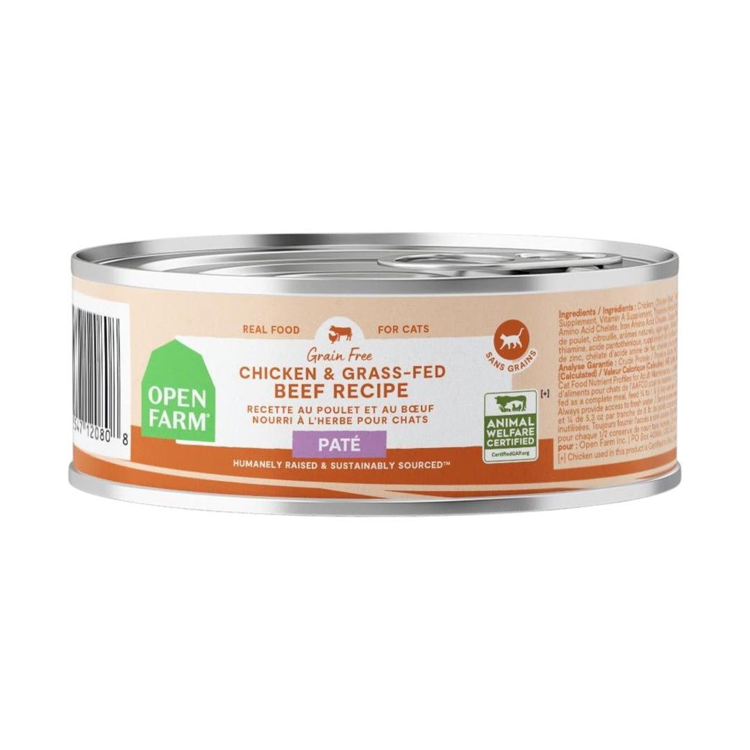 OPEN FARM CHIC/BEEF PATE CAT CAN 5.3OZ
