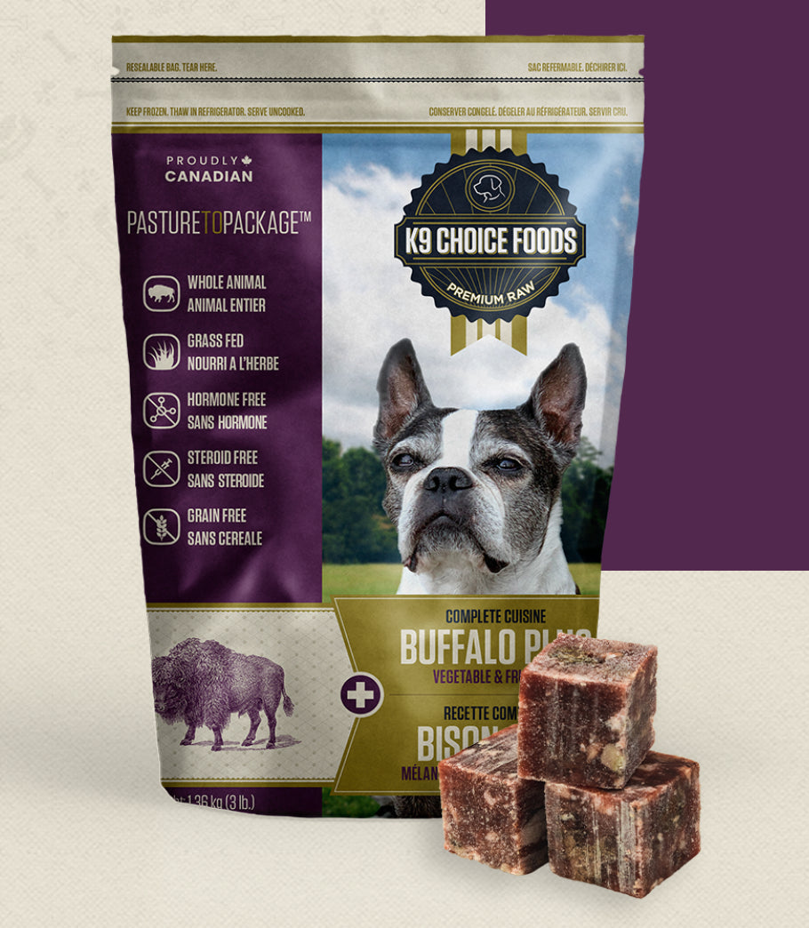 K9 Choice Complete Cuisine Buffalo Plus (3lb)