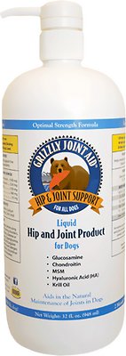 GRIZZLY JOINT AID DOG LIQUID 32OZ