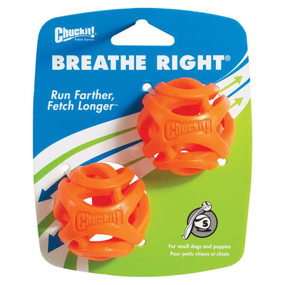 CHUCK IT FETCH BALL MED 2 PK