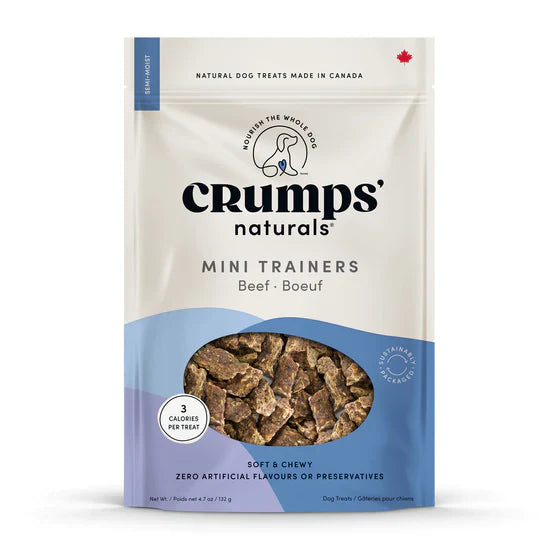 Crumps Semi-Moist Mini Beef Trainers (250g)