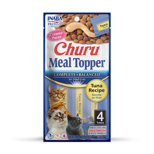 INABA CHURU TOPPER TUNA 4PK 2OZ