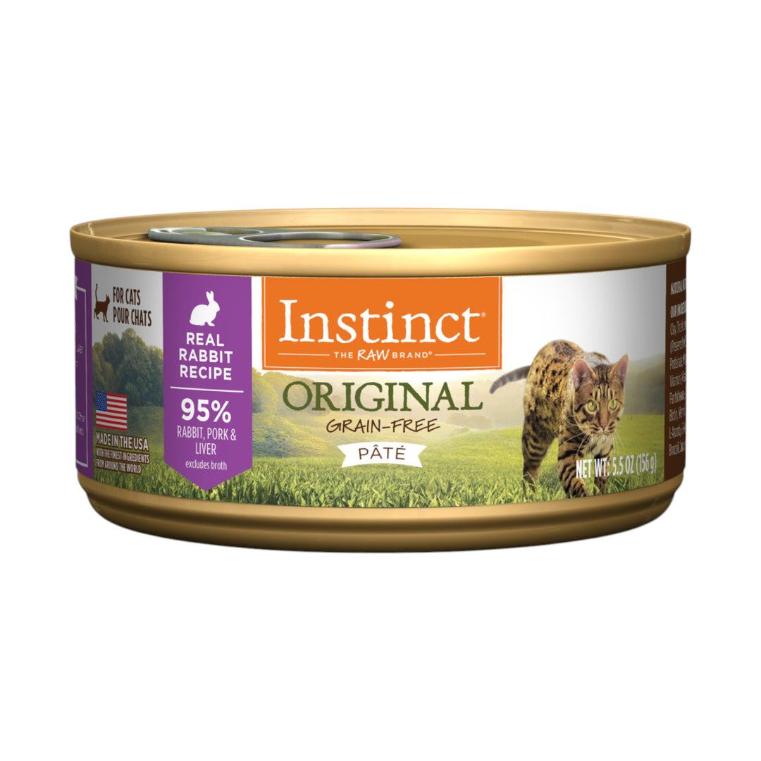 Instinct Original Real Rabbit Formula Wet Cat Food (5.5oz)