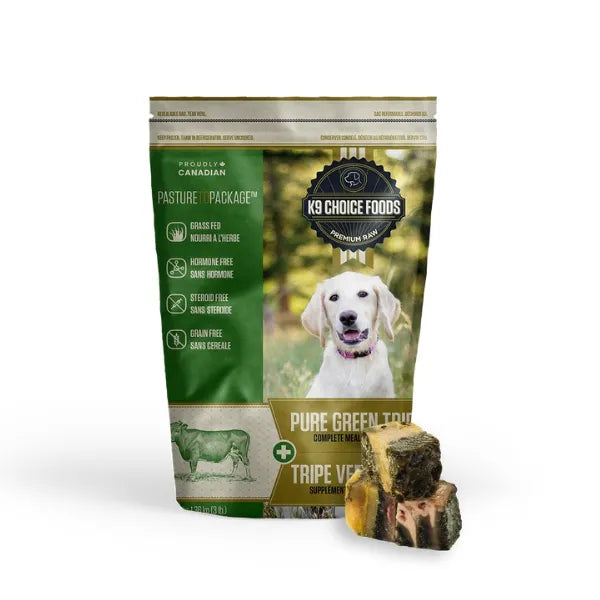 K9 Choice Foods Pure Green Tripe Cube (3lb)