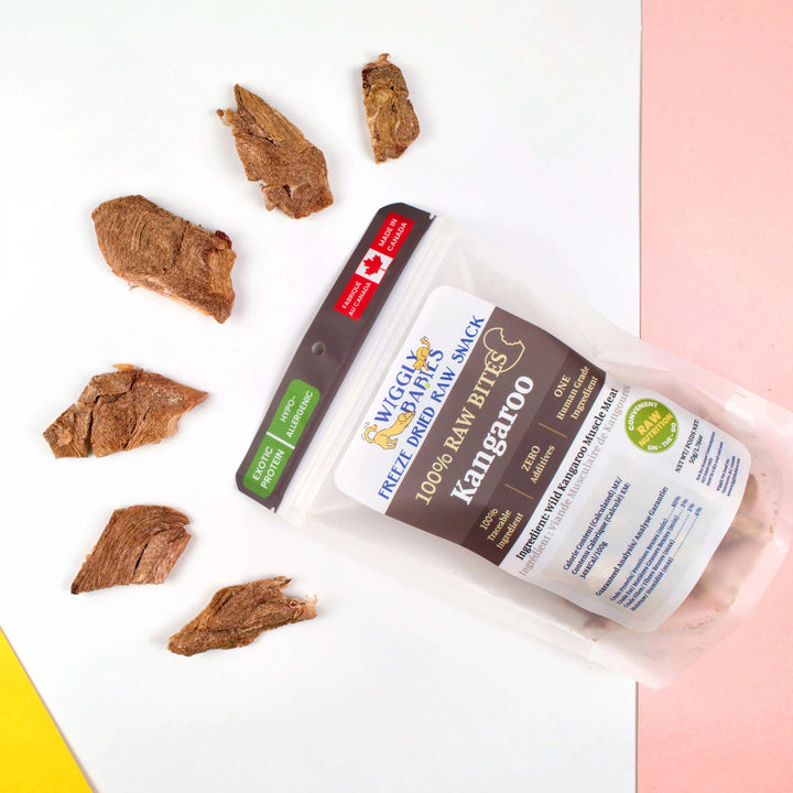 Wiggly Babies Freeze-Dried Kangaroo Meat (50G)