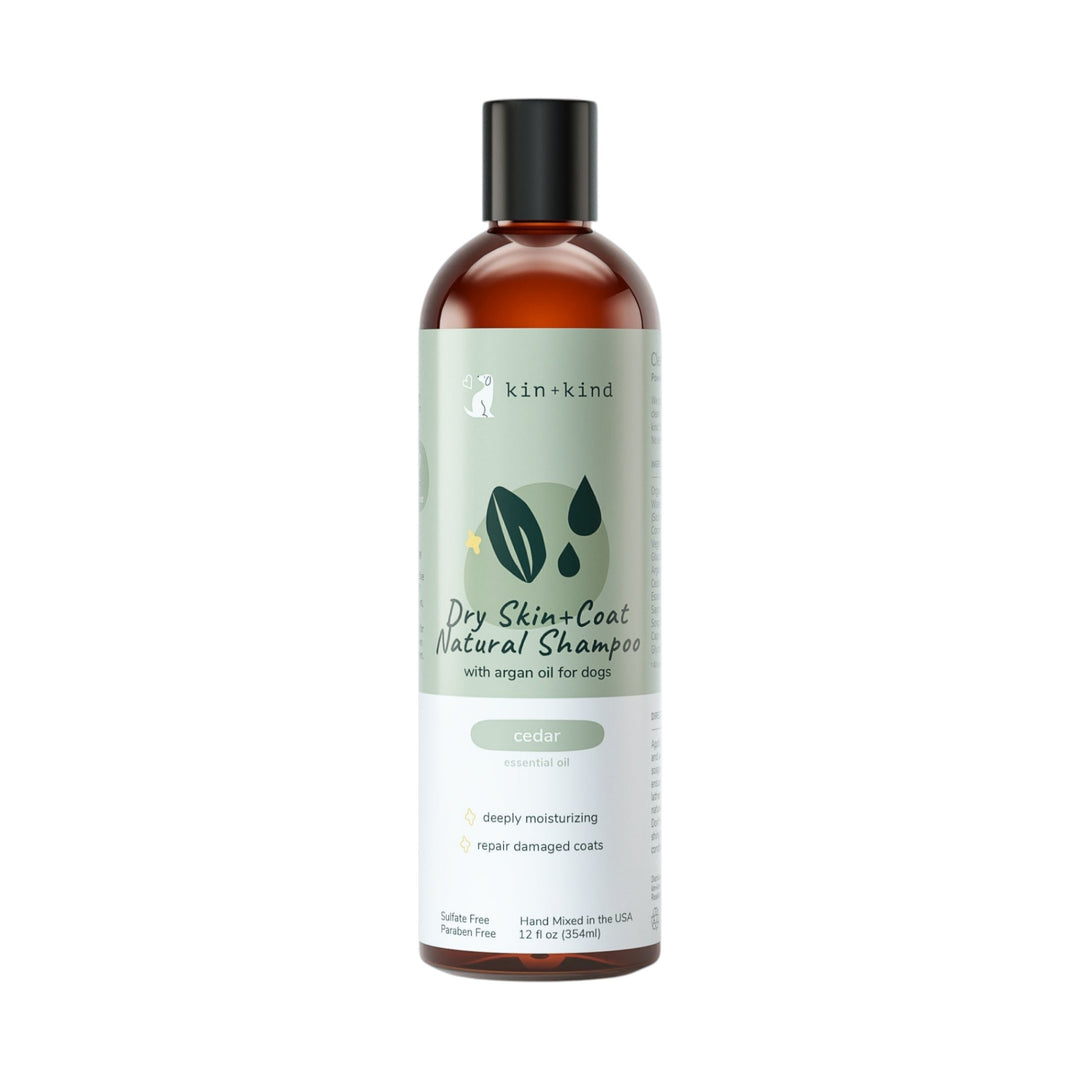 Kin + Kind Dry Skin &amp; Coat Shampoo For Dogs (12oz)