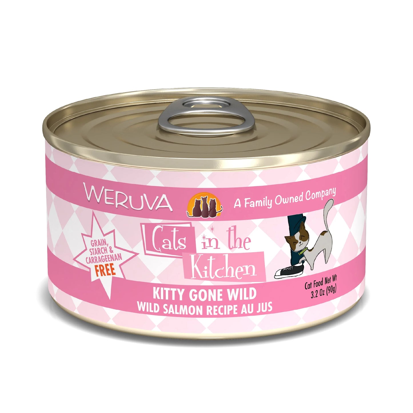 WERUVA CIK KITTY GONE WILD CAT CAN 3.2OZ - Tail Blazers Etobicoke