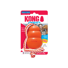 Kong Aqua Floating Rubber Toy with Rope (MED) - Tail Blazers Etobicoke