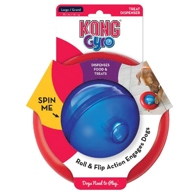 Kong Gyro Interactive Toy (LG) - Tail Blazers Etobicoke