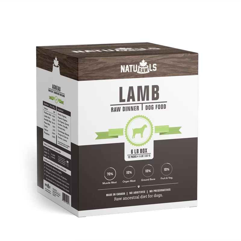 Naturawls Dog Lamb Dinner (8lb) - Tail Blazers Etobicoke