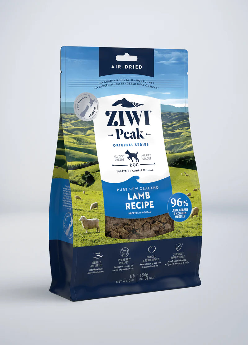 Ziwi Ziwipeak Dog Air-Dried Lamb (1kg) - Tail Blazers Etobicoke