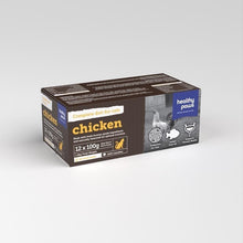 Healthy Paws Cat Complete Dinner Chicken 1.2kg (12x100g