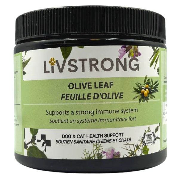 LIVSTRONG OLIVE LEAF POWDER 100G