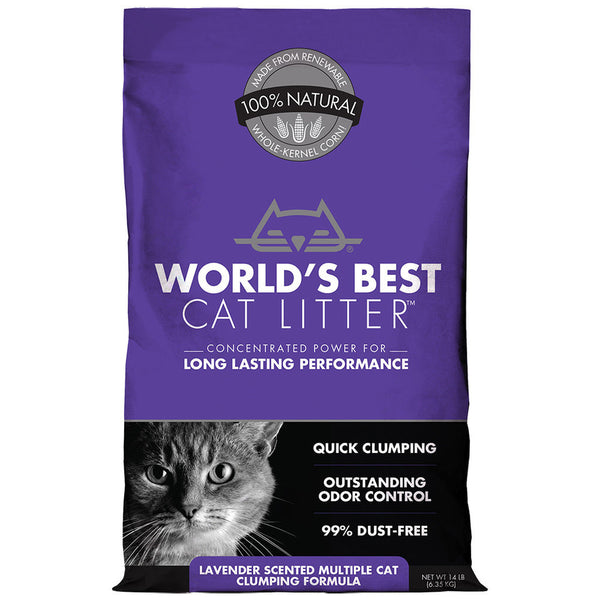 WORLDS BEST LITTER MULTI CAT LAVEND 7LB