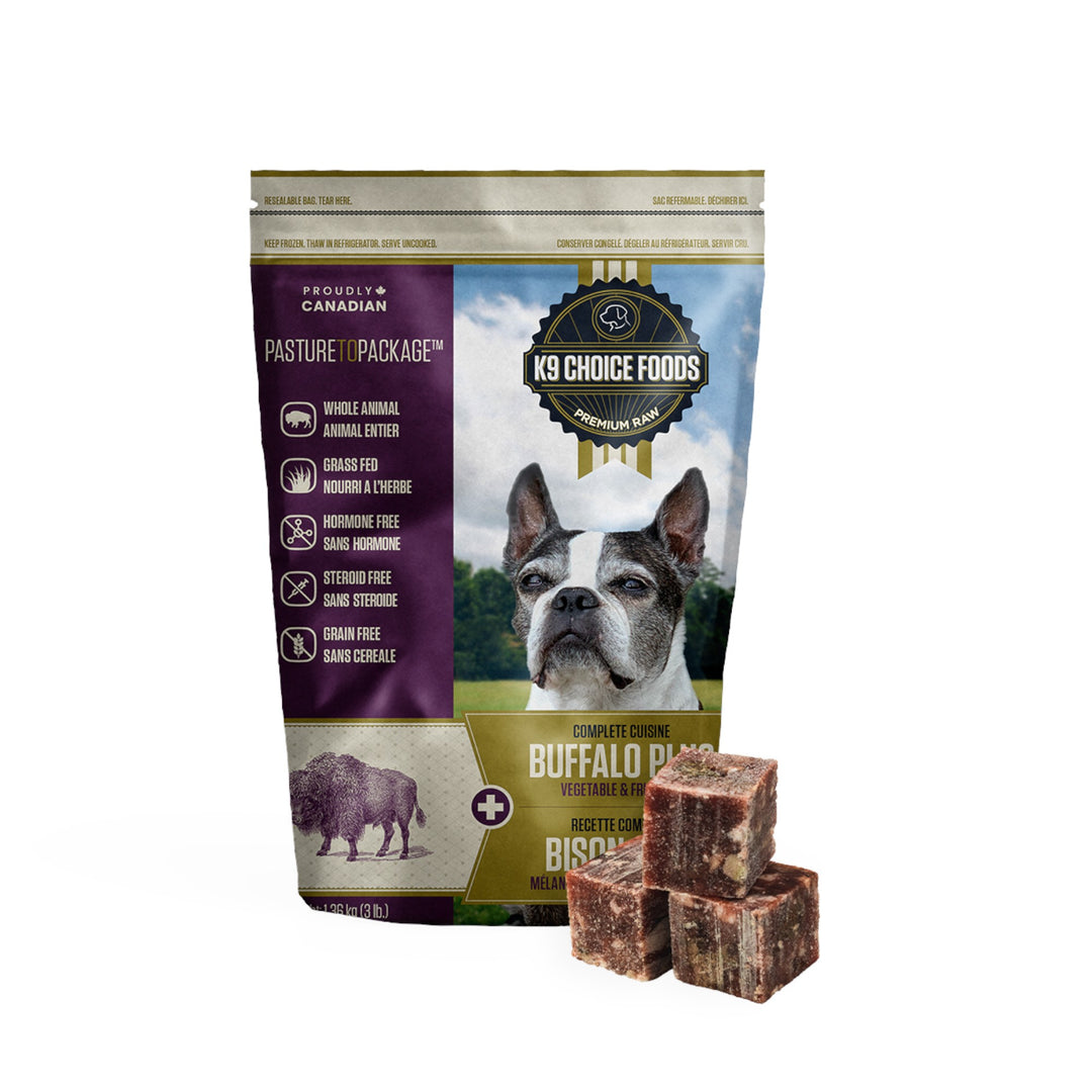 K9 Choice Complete Cuisine Buffalo Plus (3lb)