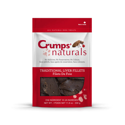 Crumps Traditional Dehydrated Beef Liver Fillets (330g) - Tail Blazers Etobicoke