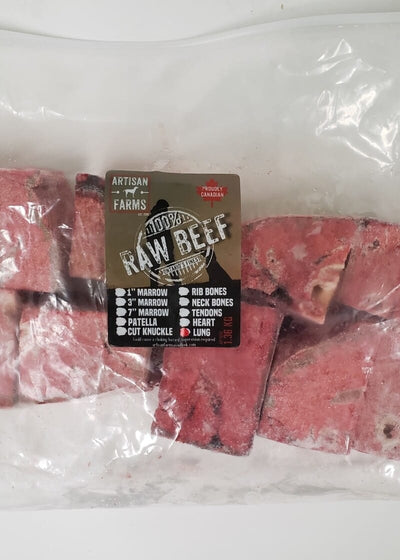 AF RAW BEEF LUNG CUBED 3LB - Tail Blazers Etobicoke