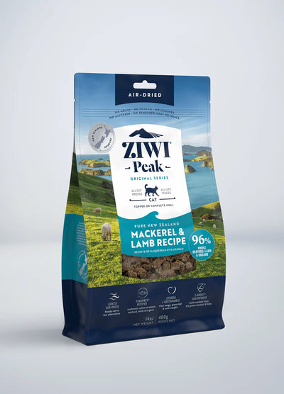 Ziwi Ziwipeak Cat Air-Dried Lamb & Mackerel (400g) - Tail Blazers Etobicoke