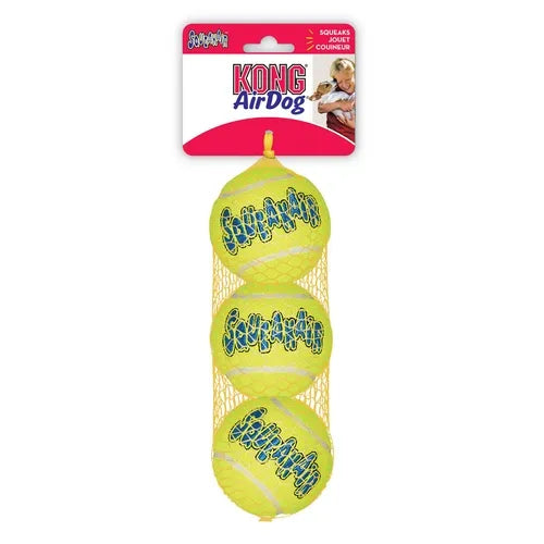Kong Air Squeak Tennis Balls (SM - 3pk) - Tail Blazers Etobicoke