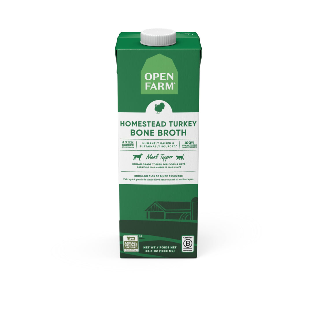 Open Farm Turkey Bone Broth (32oz)