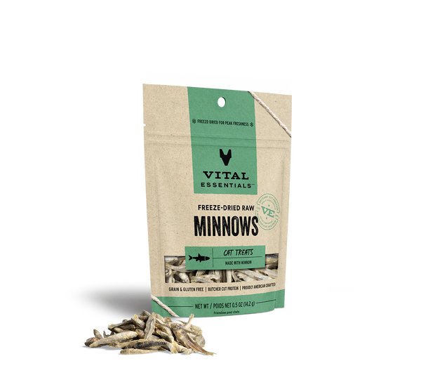 Vital Essentials Cat Freeze-Dried Minnows Treat (0.5oz)