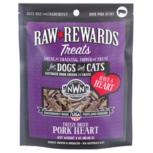 Northwest Naturals Raw Rewards - Freeze Dried Pork Heart 10Oz