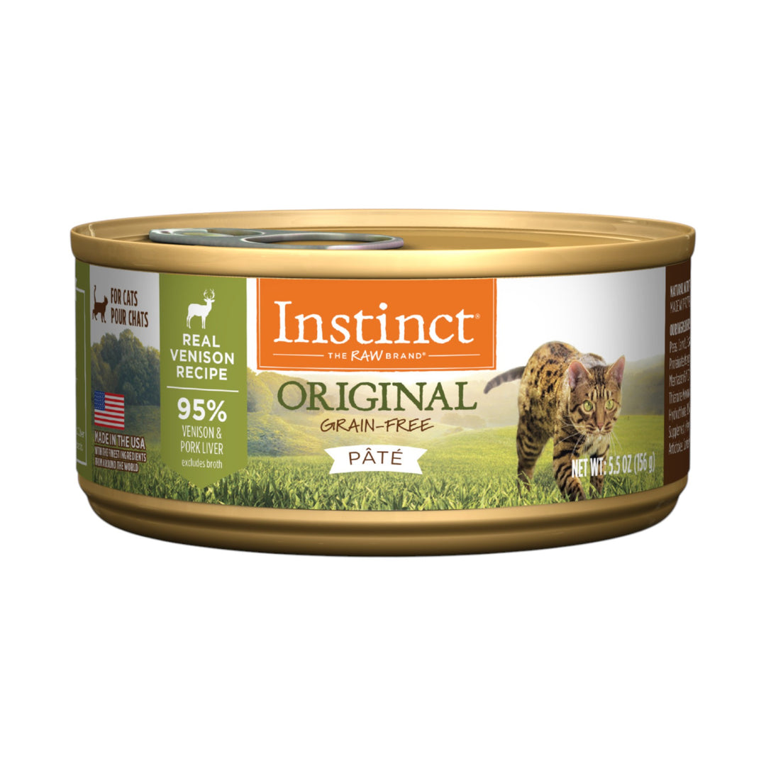 Instinct Original Real Venison Recipe Cat Food (5.5oz)