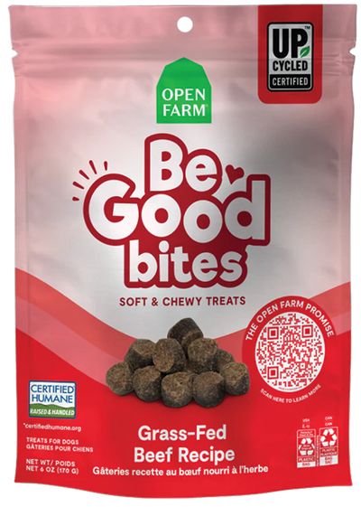 OPEN FARM BE GOOD BITES BEEF 6OZ - Tail Blazers Etobicoke