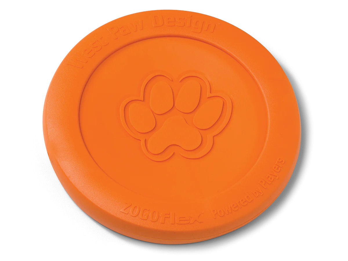 West Paw Zisc Rubber Frisbee Dog Toy (SM) - Tail Blazers Etobicoke