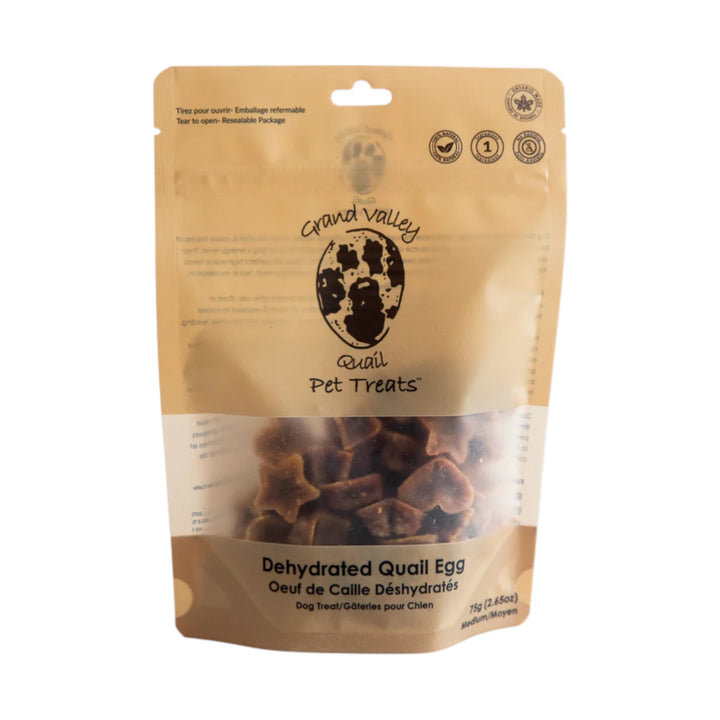 Grand Valley Quail Pet Quail Egg Treat Small (75g)