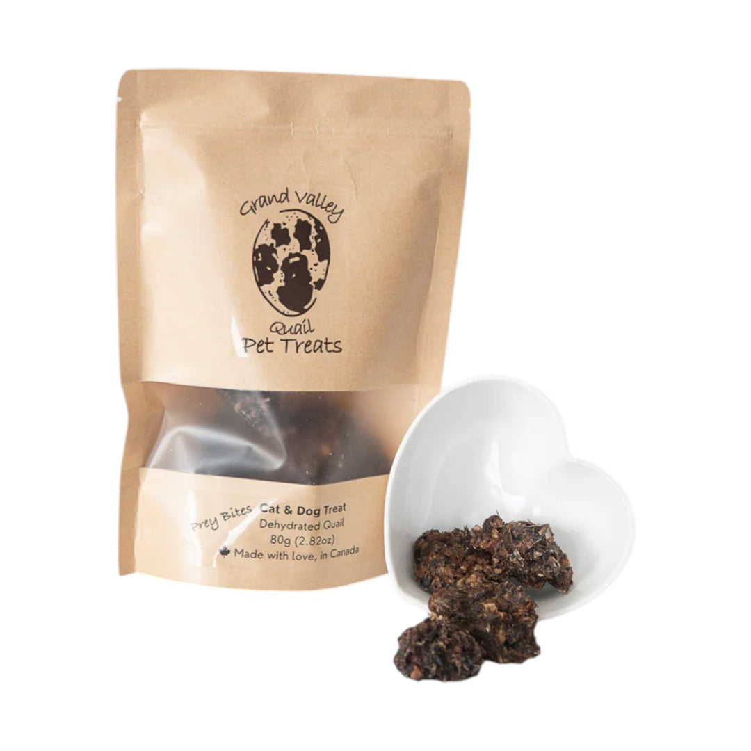 Grand Valley Quail Pet Quail Prey Bites (80g)