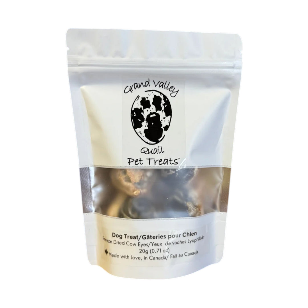 Grand Valley Quail Pet Beef Eyeballs (20g)