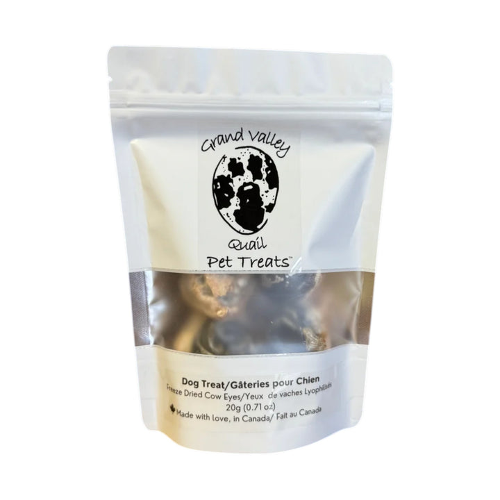 Grand Valley Quail Pet Beef Eyeballs (20g)