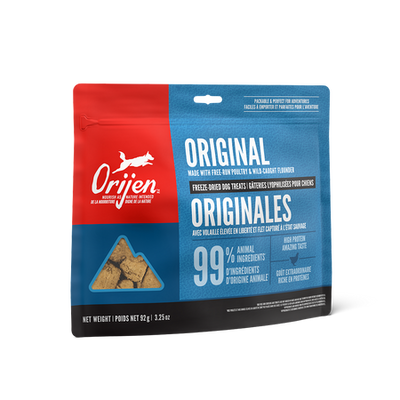 Orijen Freeze Dried Original Dog Treat (92g) - Tail Blazers Etobicoke