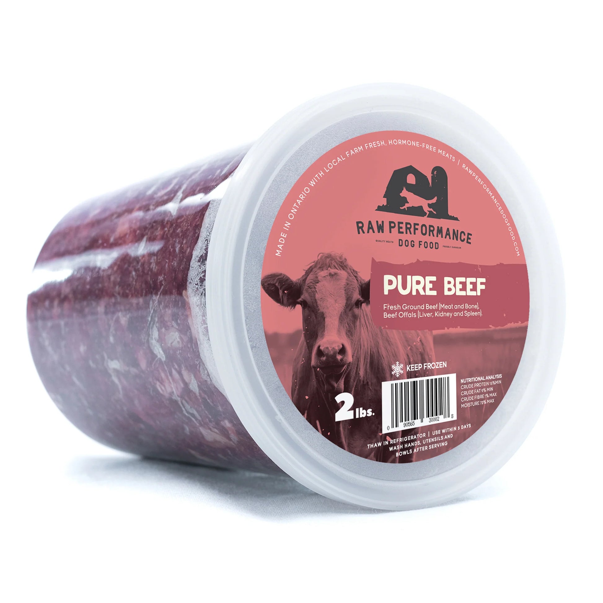 Raw Performance Pure Beef Blend (2lb) - Tail Blazers Etobicoke