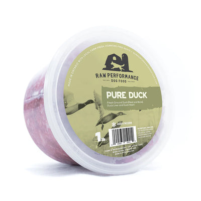 Raw Performance Pure Duck (1lb) - Tail Blazers Etobicoke